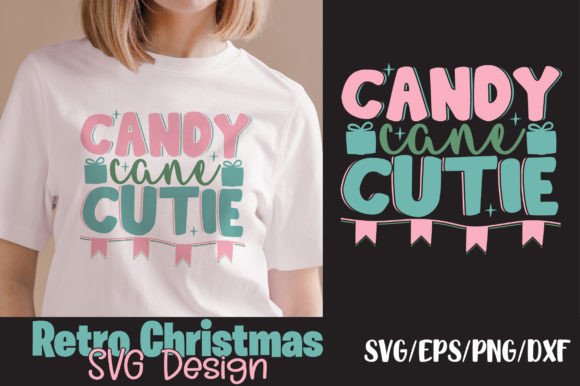 Candy Cane Cutie Retro Christmas Svg Review