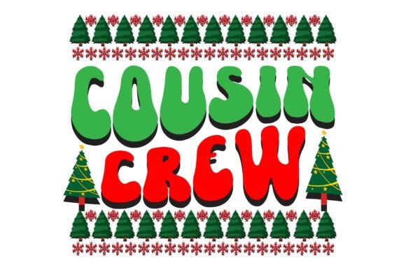 Cousin Crew Retro Christmas Svg Review