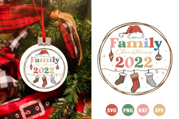 Family Christmas Ornaments SVG Retro Review