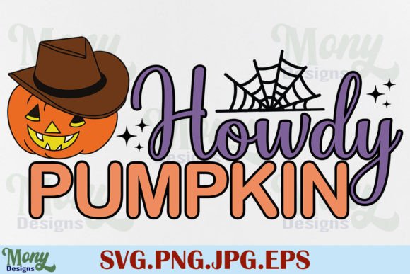 Howdy Pumpkin Cowboy Retro Halloween SVG Review