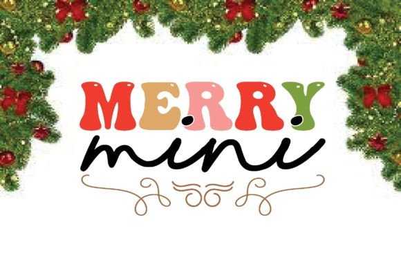 Merry Mini-Retro Christmas SVG Review