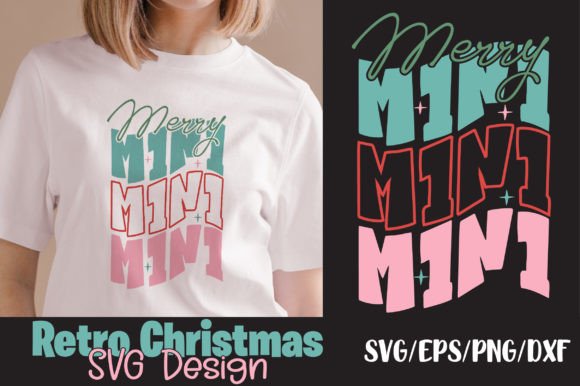 Retro Christmas Svg, Merry Mini Review