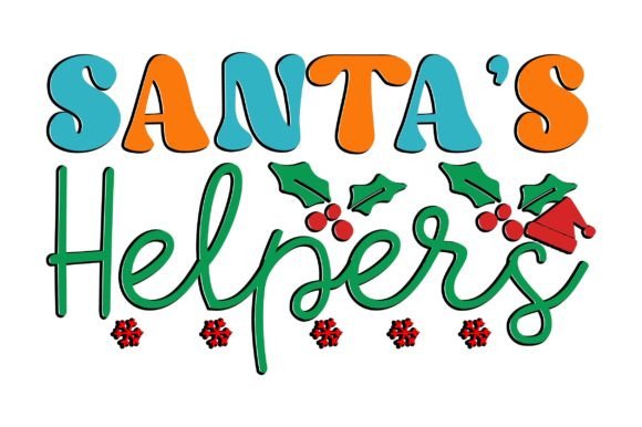 Retro Christmas SVG, Santas Helpers Review