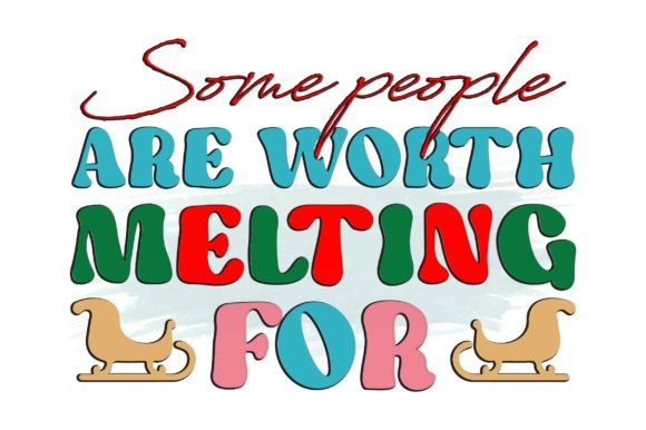 Retro Christmas SVG, Some People Are Wort