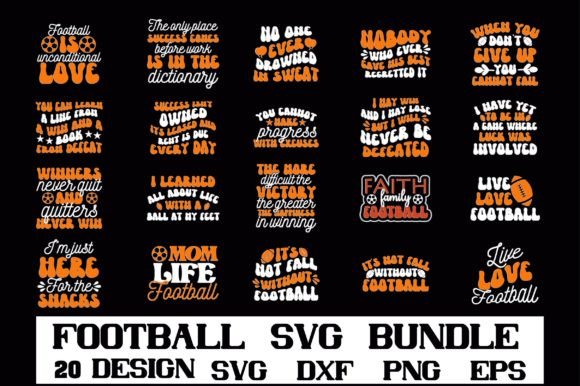 Retro Football SVG Bundle Review