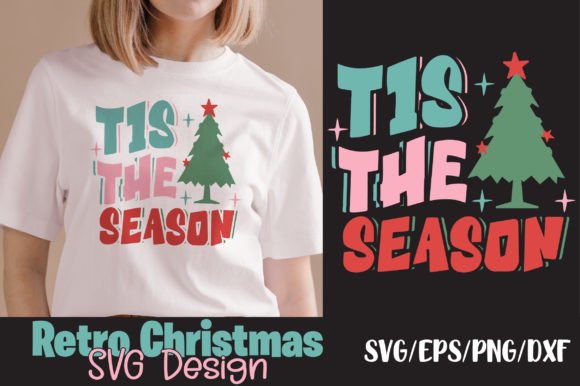 Tis the Season Retro Christmas Svg Review