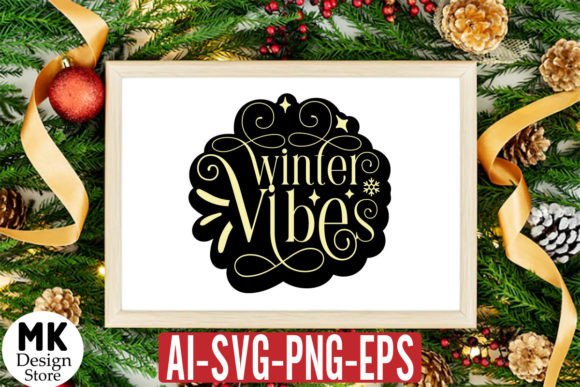 Winter Vibes, Retro Christmas SVG Review