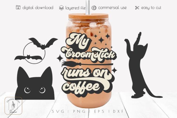 Witch Beer Can Glass Svg Retro Wrap Review